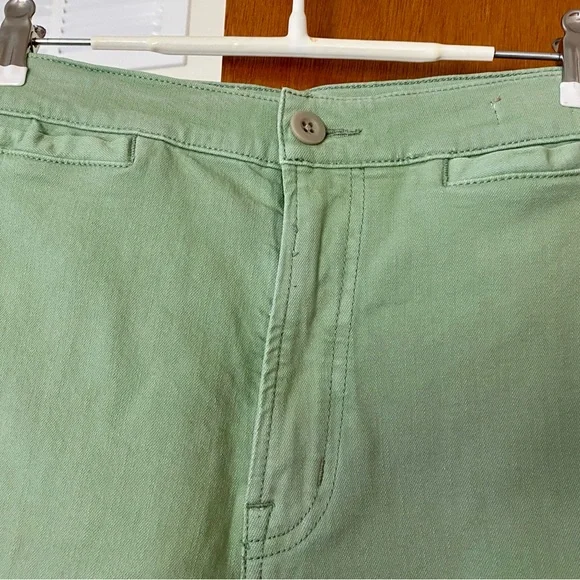 Madewell Emmett Wide Leg Crop Pistachio size 28 - Picture 5 of 5
